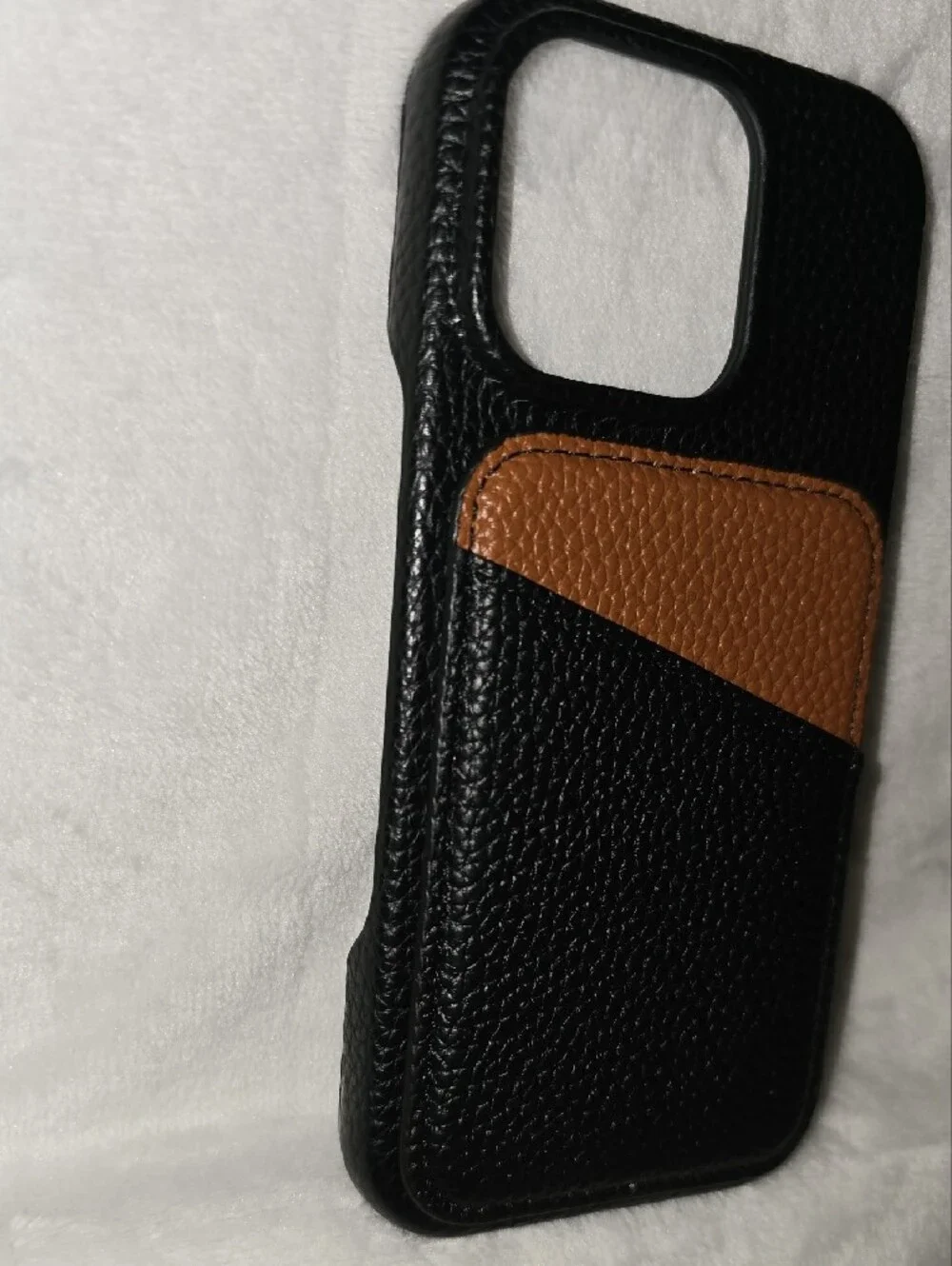 FUNMIKO leather phone case designed for the iPhone 16 Pro